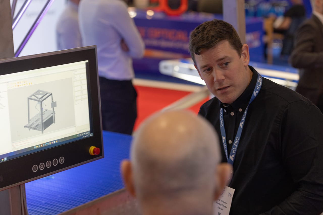 Mikra at a trade show
